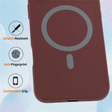 EIDERWOOD Xiaomi Redmi 17 (5G / 4G) Fleksibelt Plast Mobil Cover - MagSafe Kompatibel - Rød