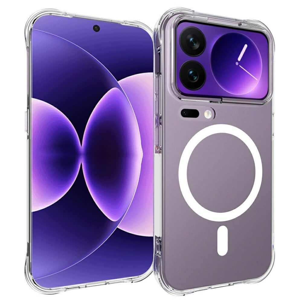 EIDERWOOD Xiaomi 18 Pro Fleksibelt Plast Mobil Cover - MagSafe Kompatibel - Gennemsigtig