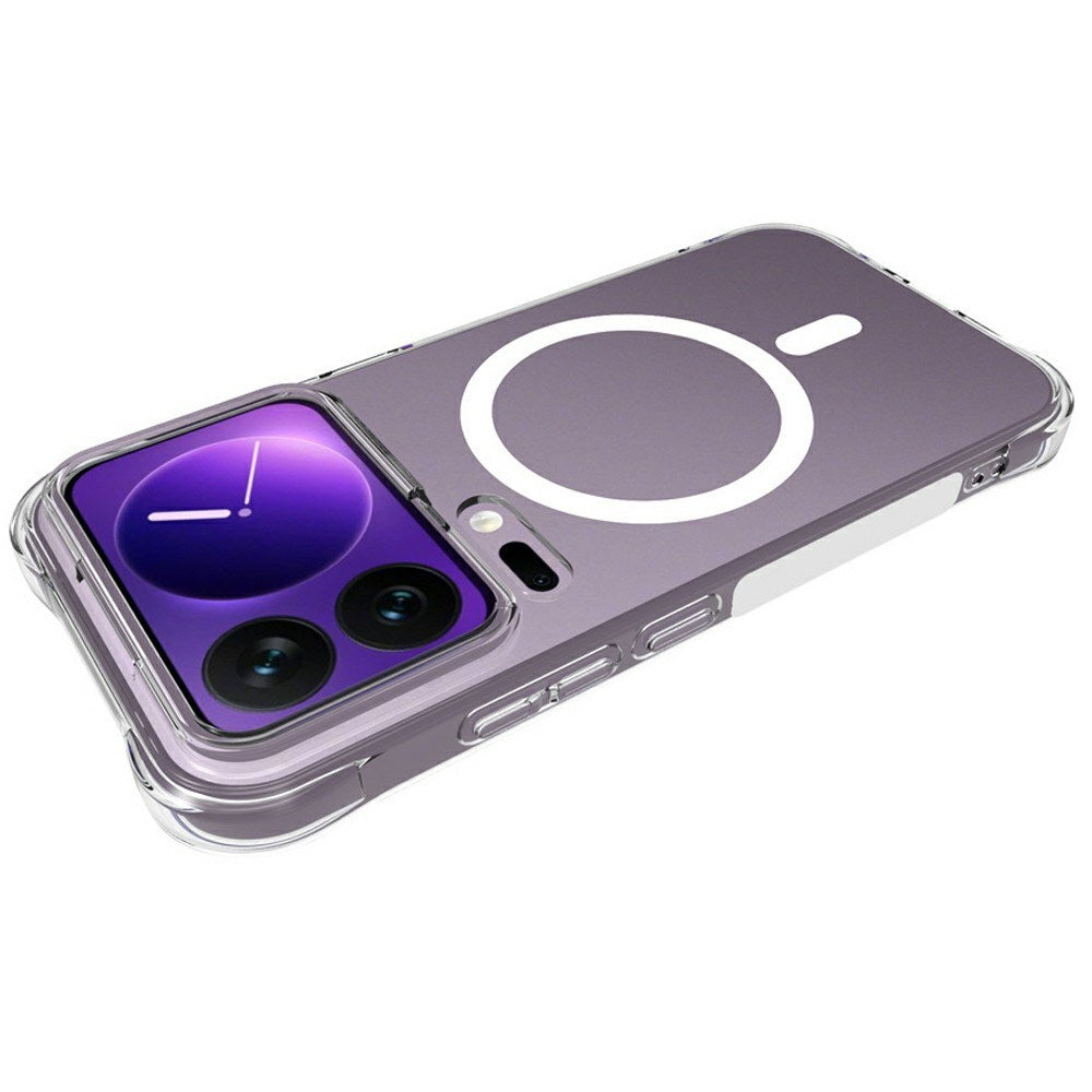 EIDERWOOD Xiaomi 18 Pro Fleksibelt Plast Mobil Cover - MagSafe Kompatibel - Gennemsigtig