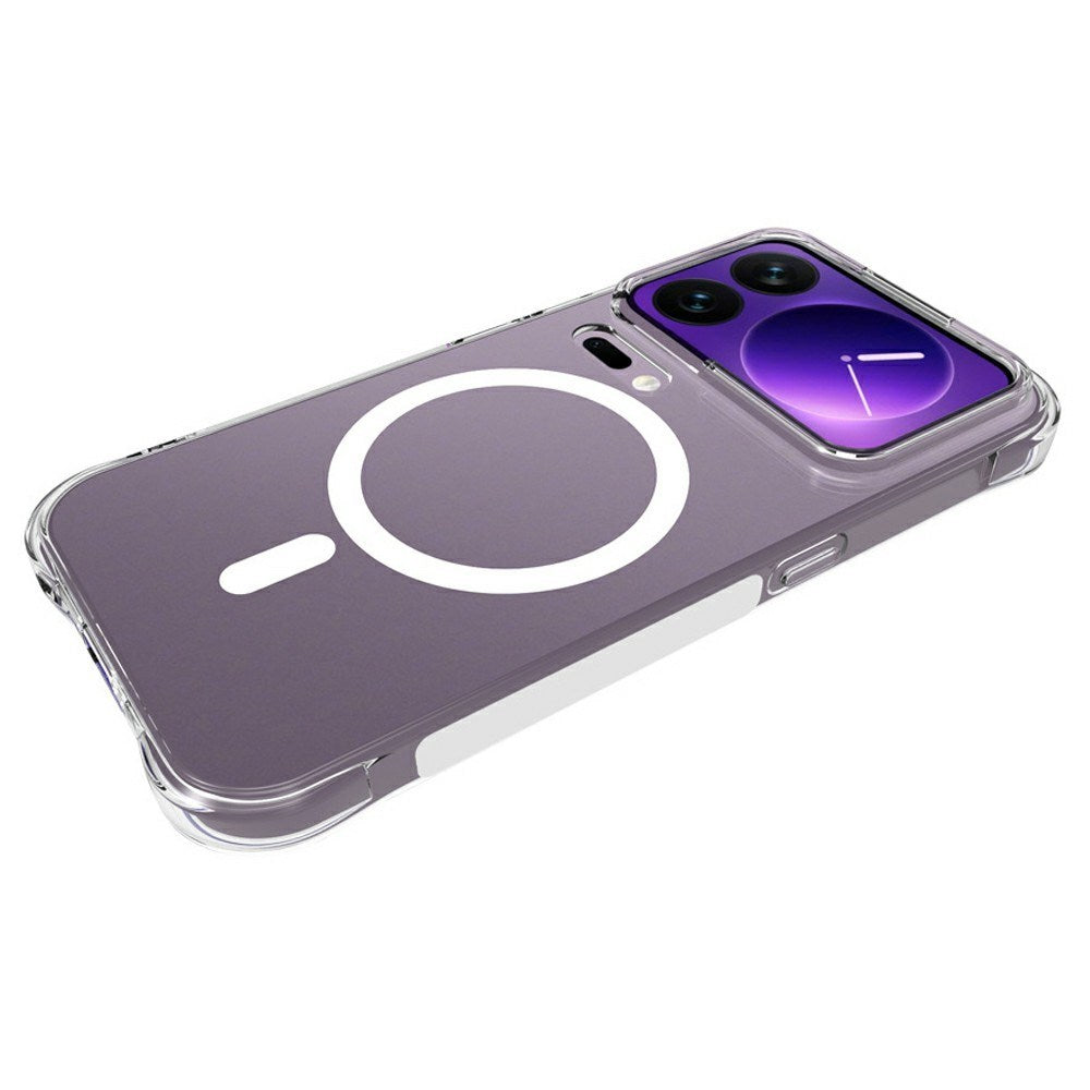 EIDERWOOD Xiaomi 18 Pro Fleksibelt Plast Mobil Cover - MagSafe Kompatibel - Gennemsigtig
