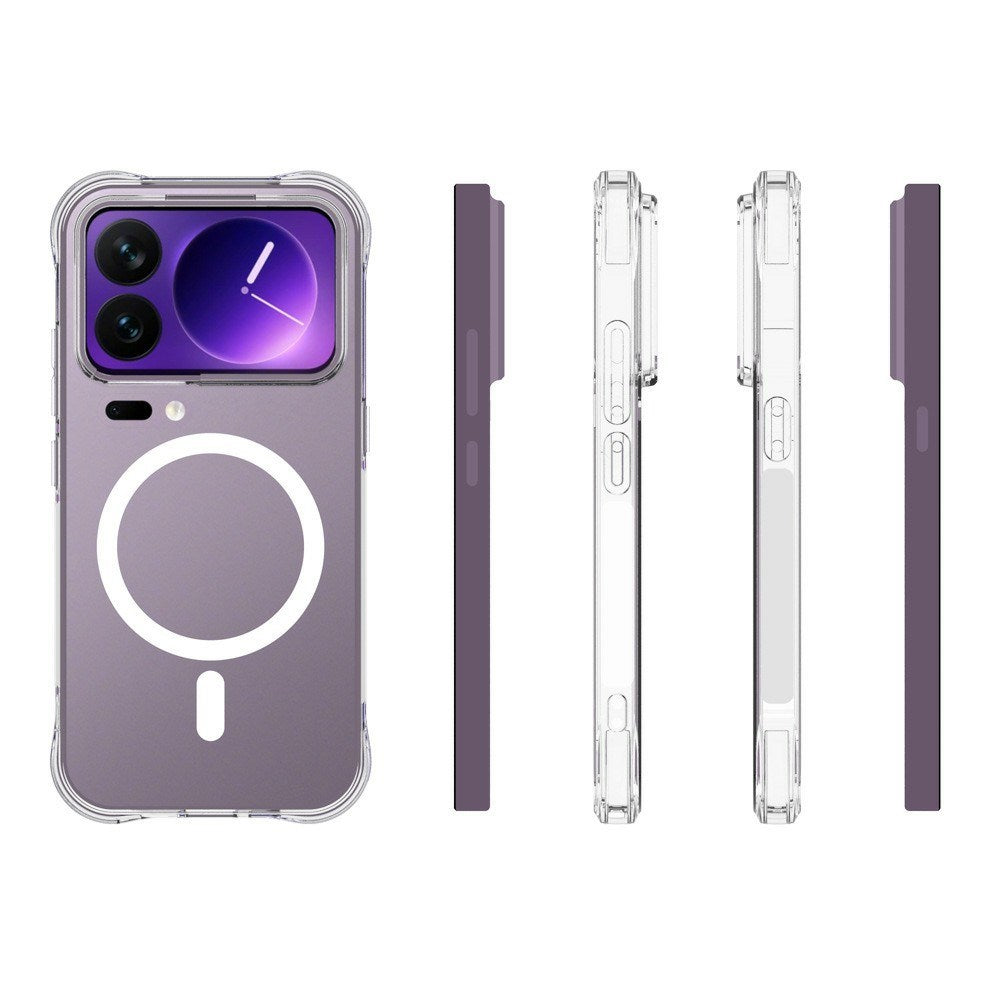 EIDERWOOD Xiaomi 18 Pro Fleksibelt Plast Mobil Cover - MagSafe Kompatibel - Gennemsigtig