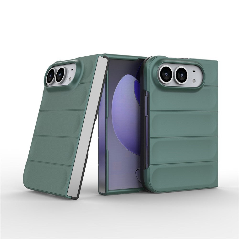 EIDERWOOD iPhone Fold Rugged Plast Mobil Cover - Grøn