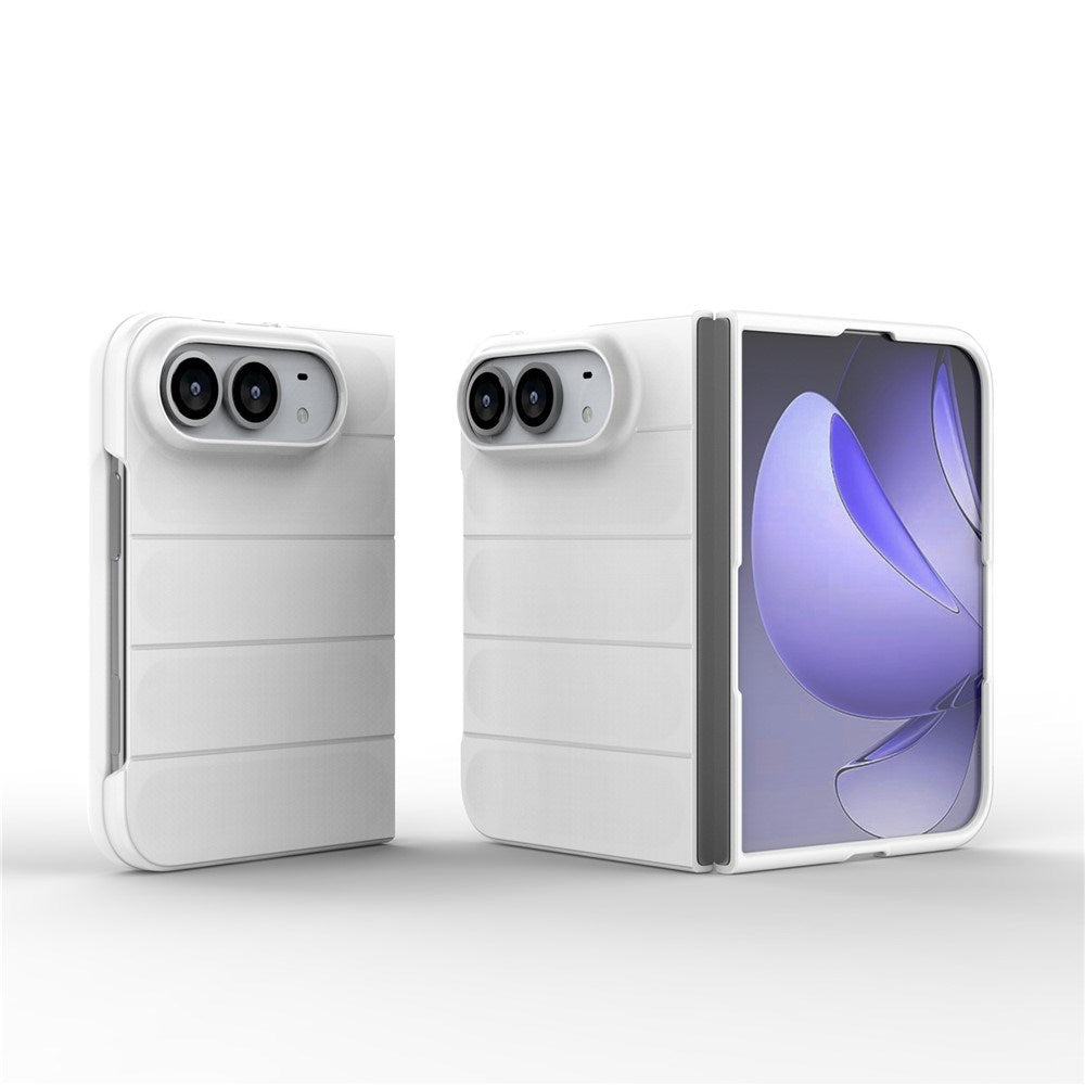 EIDERWOOD iPhone Fold Rugged Plast Mobil Cover - Hvid