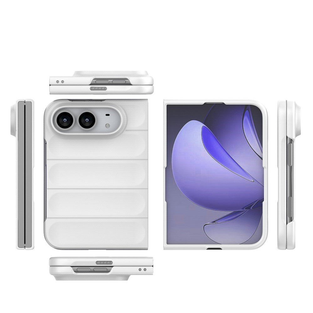 EIDERWOOD iPhone Fold Rugged Plast Mobil Cover - Hvid