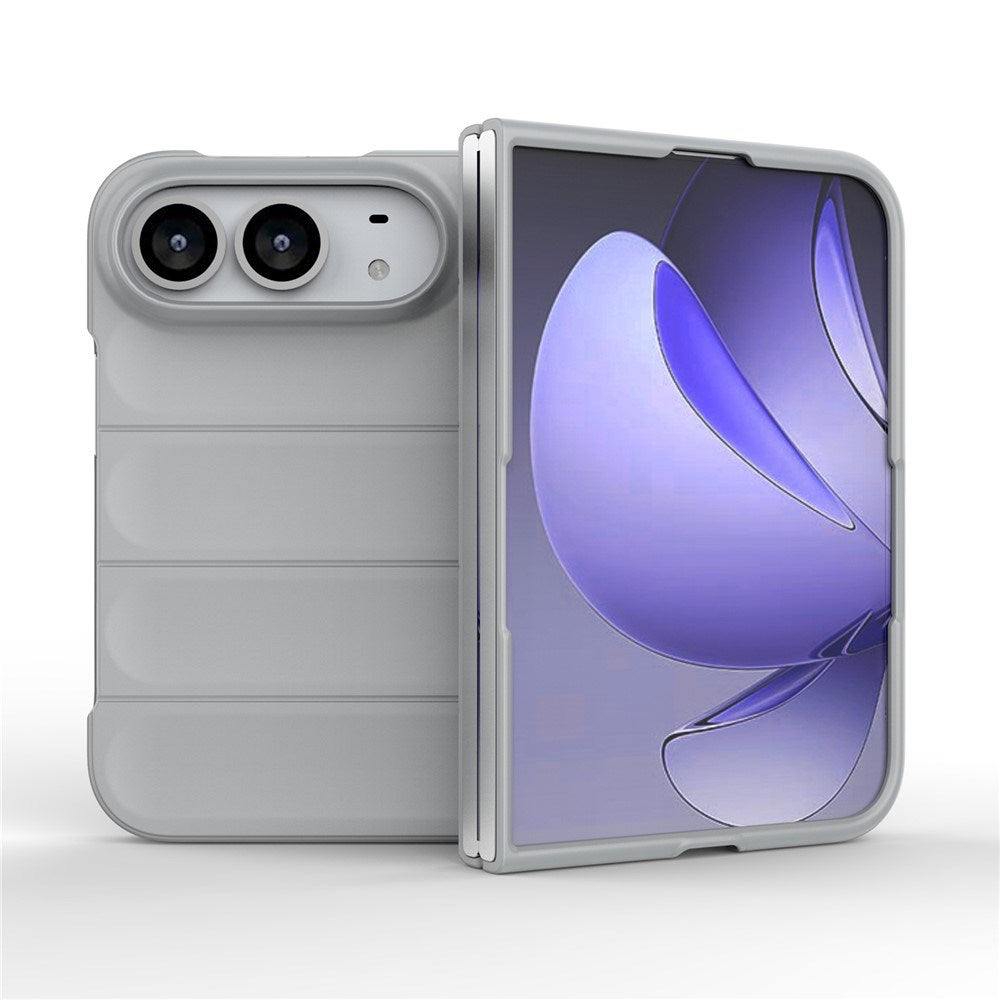 EIDERWOOD iPhone Fold Rugged Plast Mobil Cover - Grå
