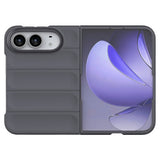 EIDERWOOD iPhone Fold Rugged Plast Mobil Cover - Mørkegrå