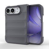 EIDERWOOD iPhone Fold Rugged Plast Mobil Cover - Mørkegrå