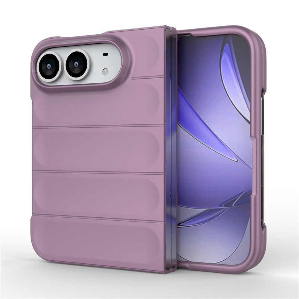 EIDERWOOD iPhone Fold Rugged Plast Mobil Cover - Lilla