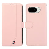 Google Pixel 11a EIDERWOOD Kunstlæder Flip Cover m. RFID - Lyserød