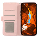 Google Pixel 11a EIDERWOOD Kunstlæder Flip Cover m. RFID - Lyserød