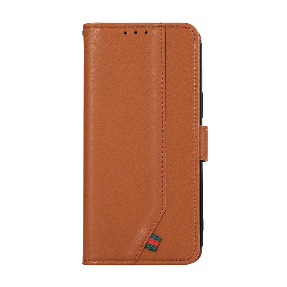 Google Pixel 11a EIDERWOOD Kunstlæder Flip Cover m. RFID - Brun