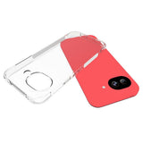 Google Pixel 11a EIDERWOOD Fleksibelt Plast Bagside Cover m. Stødabsorberende Hjørner - Gennemsigtig