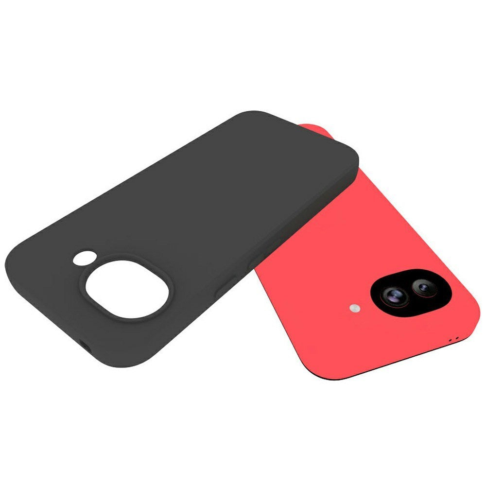 Google Pixel 11a EIDERWOOD Mat Fleksibelt Plast Bagside Cover - Sort