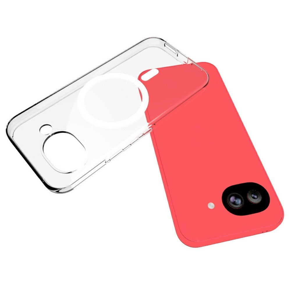 Google Pixel 11a EIDERWOOD Fleksibelt Plast Bagside Cover - MagSafe Kompatibel - Gennemsigtig