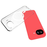 Google Pixel 11a EIDERWOOD Fleksibelt Plast Bagside Cover - MagSafe Kompatibel - Gennemsigtig