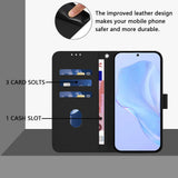 Xiaomi Redmi Note 17 Pro (5G) EIDERWOOD Kunstlæder Flip Cover m. Strop & Kortholder - Sort