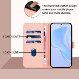 Xiaomi Redmi Note 17 Pro (5G) EIDERWOOD Kunstlæder Flip Cover m. Strop & Kortholder - Lyserød