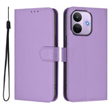 Xiaomi Redmi Note 17 Pro (5G) EIDERWOOD Kunstlæder Flip Cover m. Strop & Kortholder - Lilla