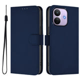 Xiaomi Redmi Note 17 Pro (5G) EIDERWOOD Kunstlæder Flip Cover m. Strop & Kortholder - Blå