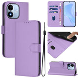 Xiaomi Redmi Note 17 (5G) EIDERWOOD Kunstlæder Flip Cover m. Strop & Kortholder - Lilla