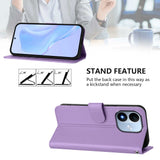 Xiaomi Redmi Note 17 (5G) EIDERWOOD Kunstlæder Flip Cover m. Strop & Kortholder - Lilla
