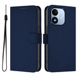 Xiaomi Redmi Note 17 (5G) EIDERWOOD Kunstlæder Flip Cover m. Strop & Kortholder - Blå