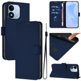 Xiaomi Redmi Note 17 (5G) EIDERWOOD Kunstlæder Flip Cover m. Strop & Kortholder - Blå