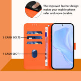 EIDERWOOD Xiaomi Redmi 17C (5G) Kunstlæder Flip Mobil Cover m. Strop - Orange