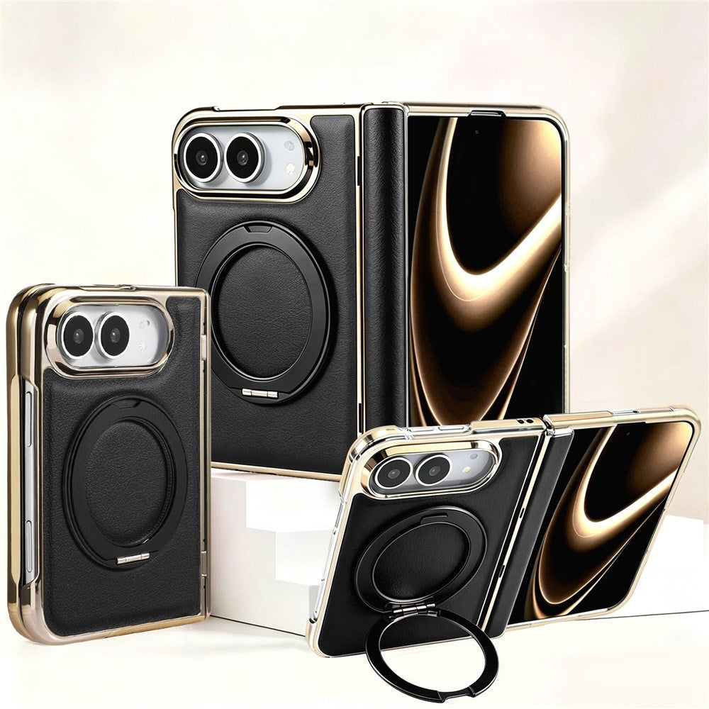 iPhone Duo EIDERWOOD Kunstlæder Cover m. Kickstand - MagSafe Kompatibel - Blå