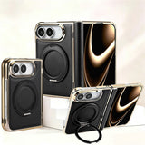 iPhone Duo EIDERWOOD Kunstlæder Cover m. Kickstand - MagSafe Kompatibel - Blå