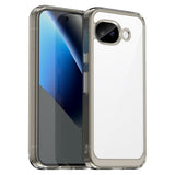 Google Pixel 11a EIDERWOOD Hybrid Plast Bagside Cover - Gennemsigtig / Grå