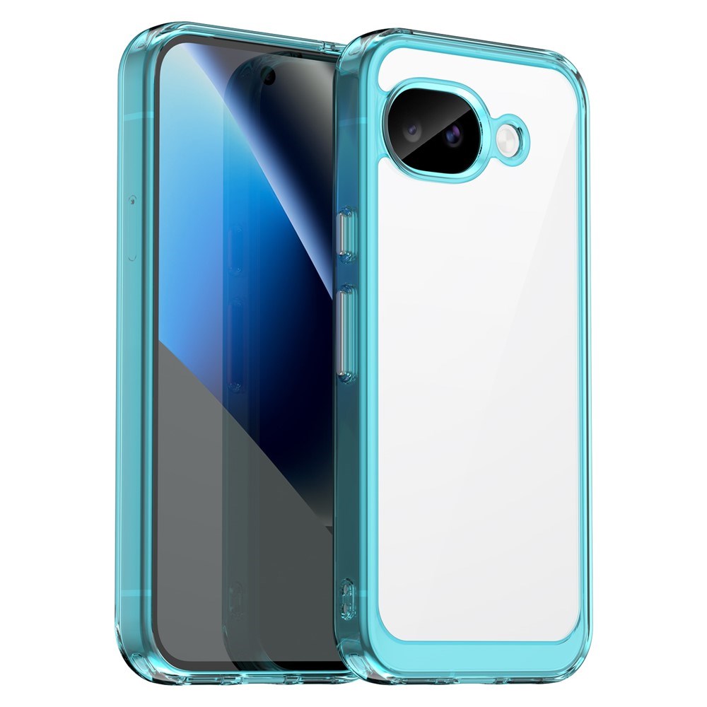 Google Pixel 11a EIDERWOOD Hybrid Plast Bagside Cover - Gennemsigtig / Blå