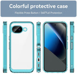 Google Pixel 11a EIDERWOOD Hybrid Plast Bagside Cover - Gennemsigtig / Blå