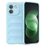 Xiaomi Redmi Note 17 Pro Max (5G) EIDERWOOD Rugged Plast Bagside Cover - Lyseblå
