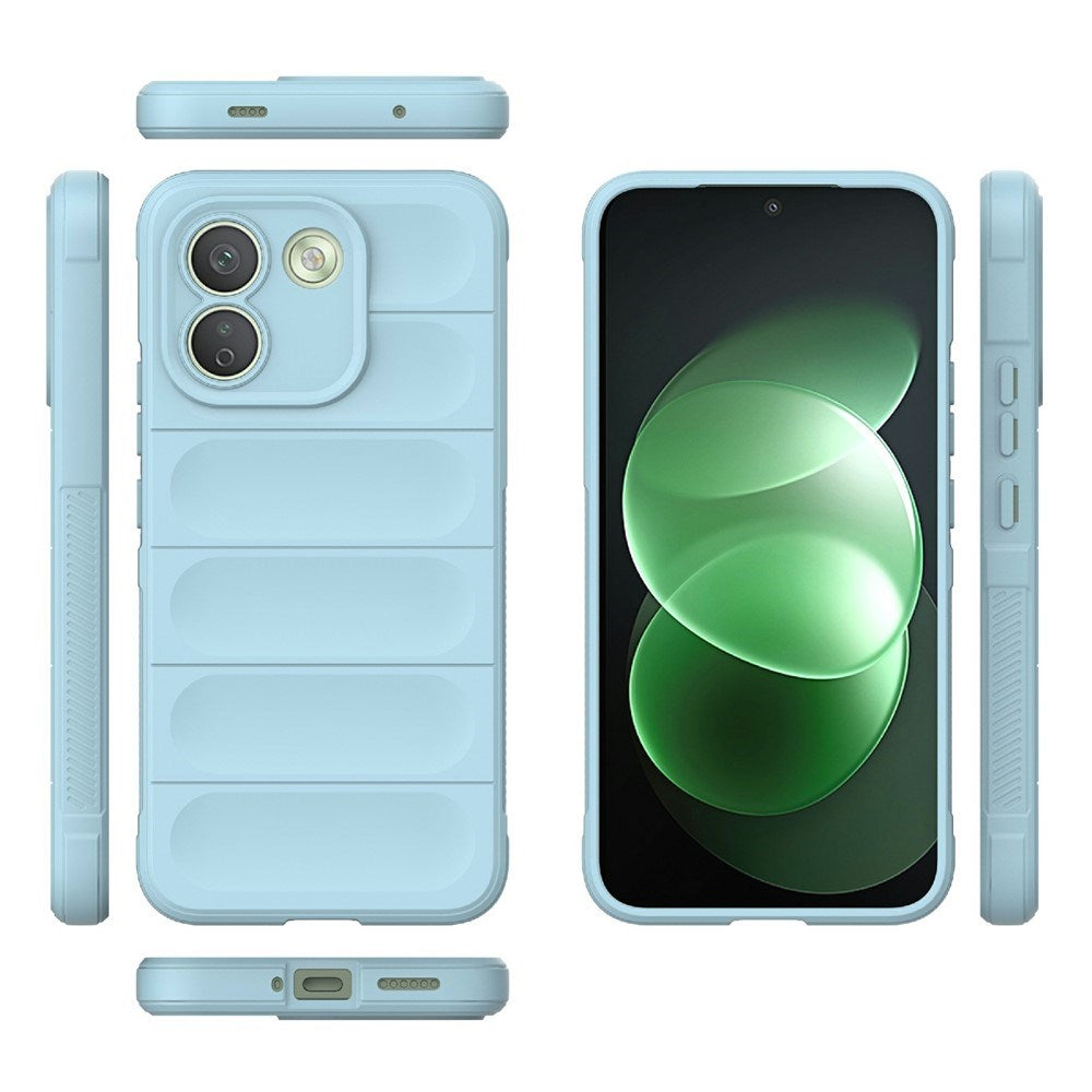 Xiaomi Redmi Note 17 Pro Max (5G) EIDERWOOD Rugged Plast Bagside Cover - Lyseblå
