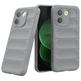 Xiaomi Redmi Note 17 Pro Max (5G) EIDERWOOD Rugged Plast Bagside Cover - Lysegrå