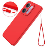 EIDERWOOD Xiaomi Redmi 17C (5G) Silikone Mobil Cover m. Strop - Rød