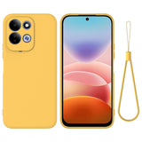 EIDERWOOD Xiaomi Redmi 17 (5G / 4G) Silikone Mobil Cover m. Strop - Gul