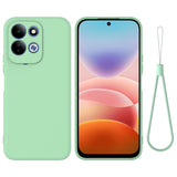 EIDERWOOD Xiaomi Redmi 17 (5G / 4G) Silikone Mobil Cover m. Strop - Grøn