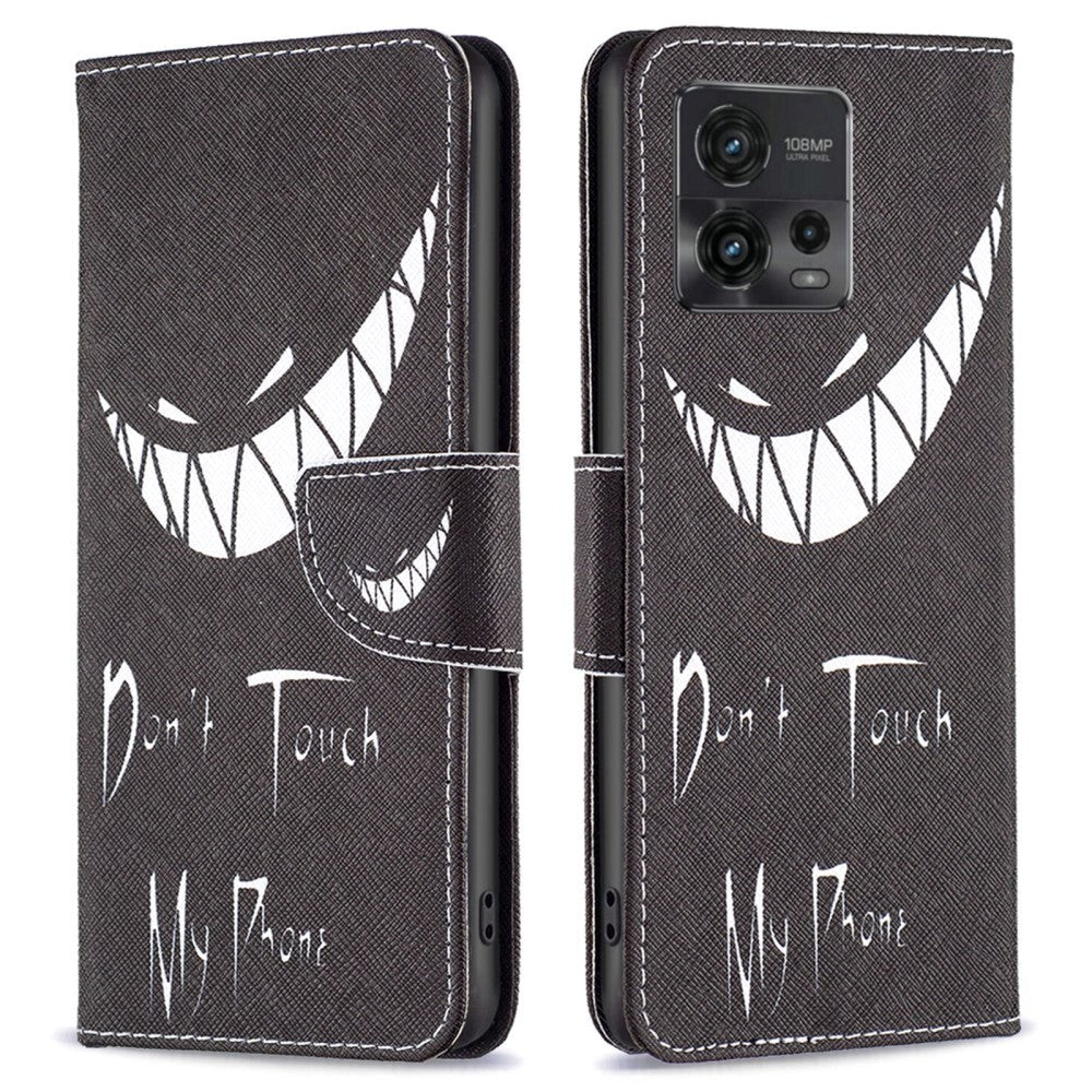 Motorola Moto G72 Læder Flip Cover m. Pung - 