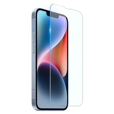 iPhone 14 NORTHJO 2-i-1 Sæt - Fleksibelt Plast Mobil Cover & Skærmbeskyttelsesglas - Gennemsigtig