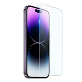 iPhone 14 Pro Max NORTHJO 2-i-1 Sæt - Fleksibelt Plast Mobil Cover & Skærmbeskyttelsesglas - Gennemsigtig