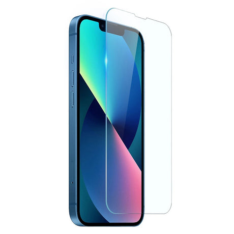 iPhone 13 NORTHJO 2-i-1 Sæt - Fleksibelt Plast Mobil Cover & Skærmbeskyttelsesglas - Gennemsigtig