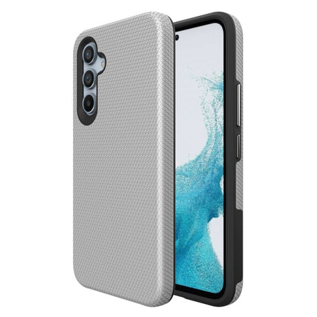 Samsung Galaxy A54 (5G) Håndværker Hybrid Bagside Cover- Sølv