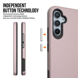 Samsung Galaxy A34 (5G) Håndværker Hybrid Bagside Cover - Rose Gold