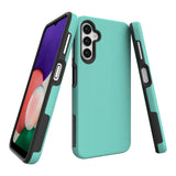 Samsung Galaxy A14 (5G) Håndværker Hybrid Bagside Cover - Mintgrøn