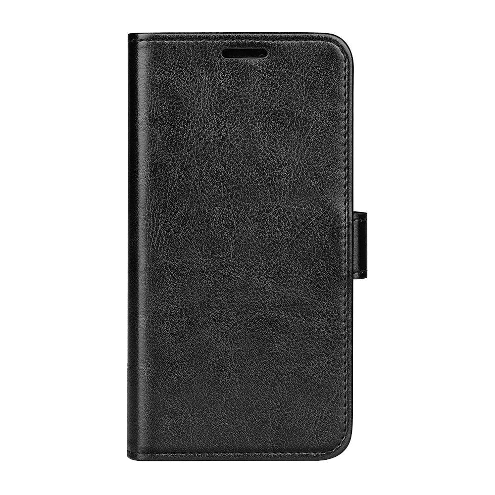 OnePlus 11 Læder Flip Cover m. Kortholder & Ståfunktion - Sort