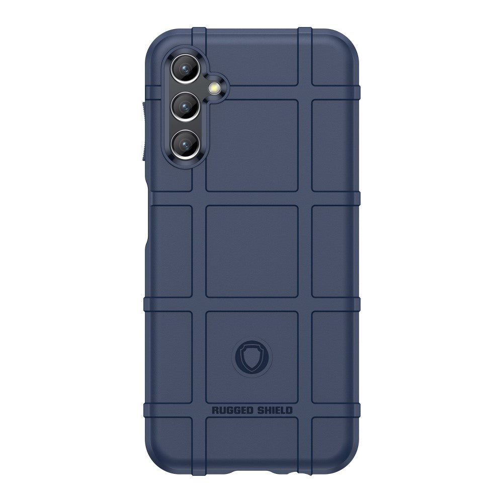 Samsung Galaxy A14 (5G) Rugged Shield Series Håndværker Bagside Cover - Blå