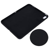 iPad 10.9 (2022) Liquid Silikone Shockproof Bagside Cover - Sort