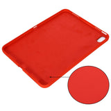 iPad 10.9 (2022) Liquid Silikone Shockproof Bagside Cover - Rød